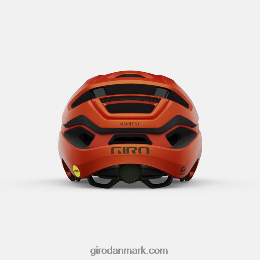 X4ZD8J103 Giro unisex manifest sfærisk hjelm mat og orange