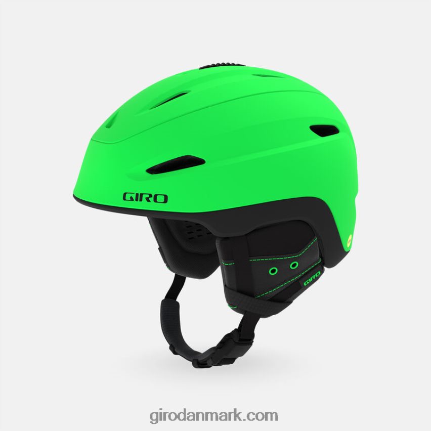 X4ZD8J1050 Giro unisex zone mips hjelm mat lysegrøn