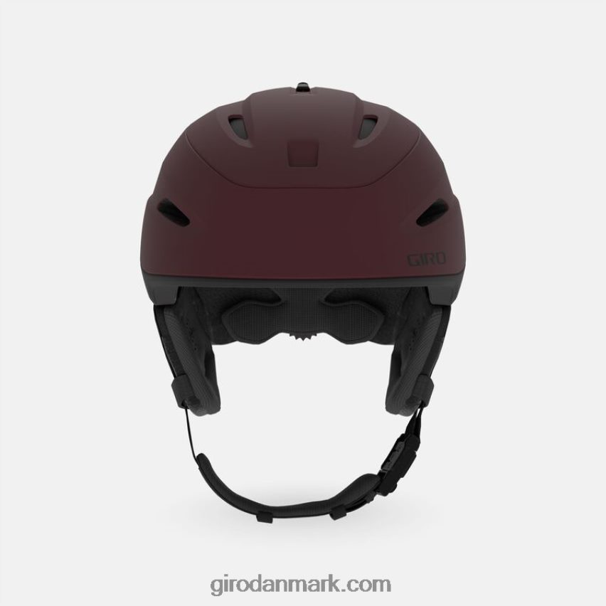 X4ZD8J1054 Giro unisex zone mips hjelm mat okserød