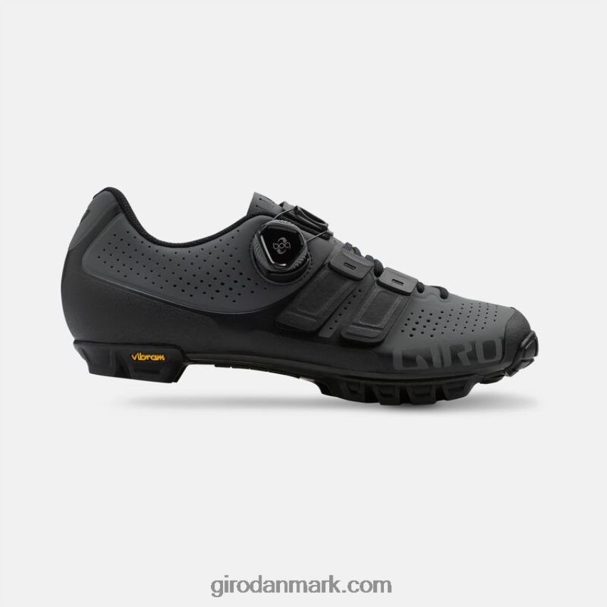 X4ZD8J1067 Giro unisex kode techlace sko mørk skygge/sort