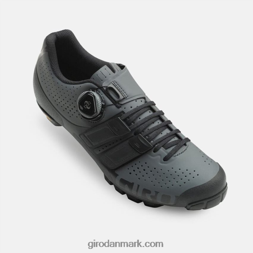 X4ZD8J1067 Giro unisex kode techlace sko mørk skygge/sort