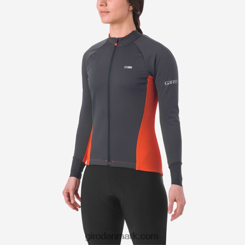 X4ZD8J1231 Giro Kvinder chrono pro windbloc trøje vermillion