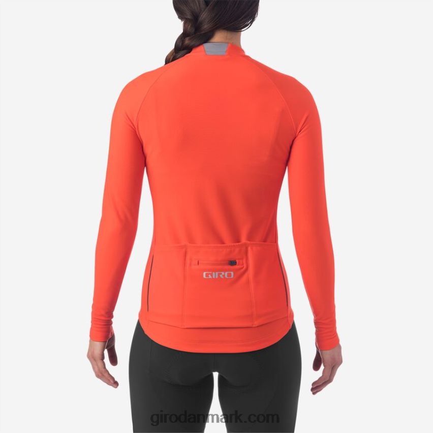 X4ZD8J1249 Giro Kvinder chrono termisk ls jersey vermillion
