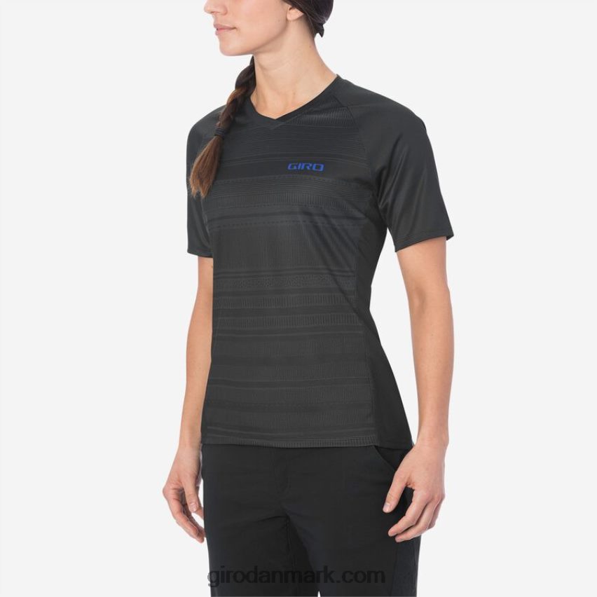 X4ZD8J1296 Giro Kvinder rusten jersey sorte streger