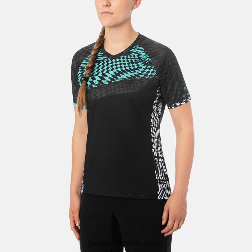 X4ZD8J1298 Giro Kvinder rusten jersey sort yasuda