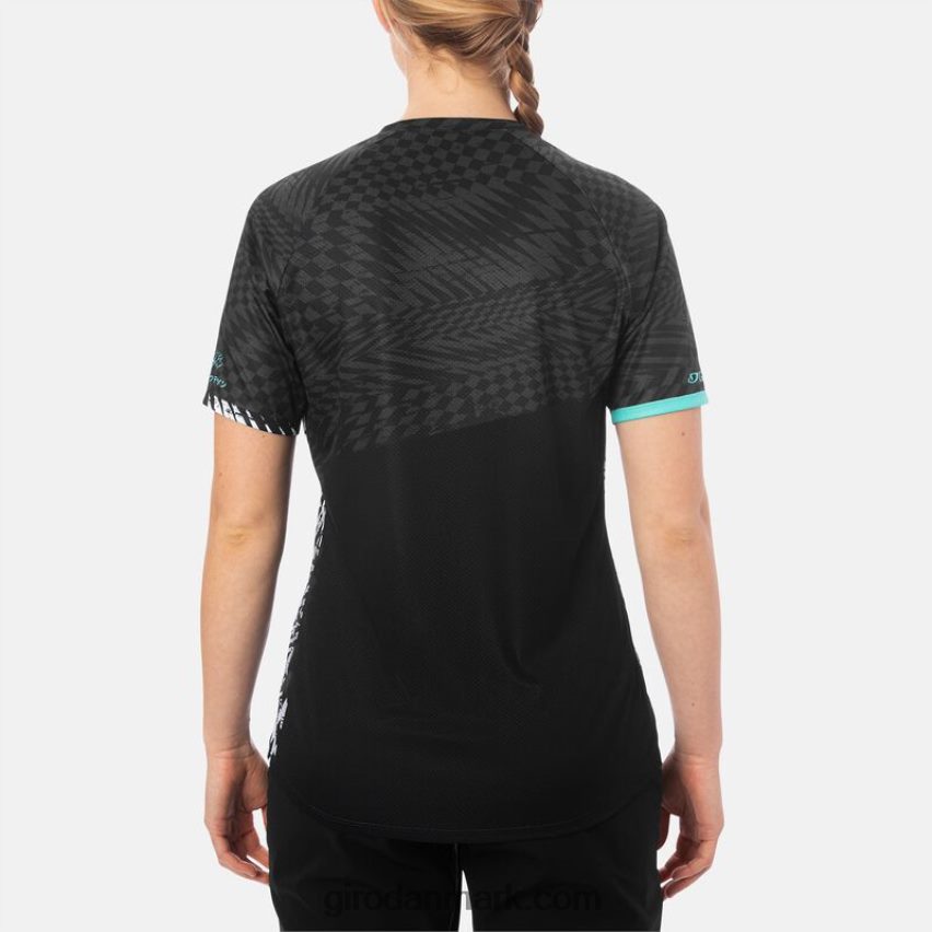 X4ZD8J1298 Giro Kvinder rusten jersey sort yasuda