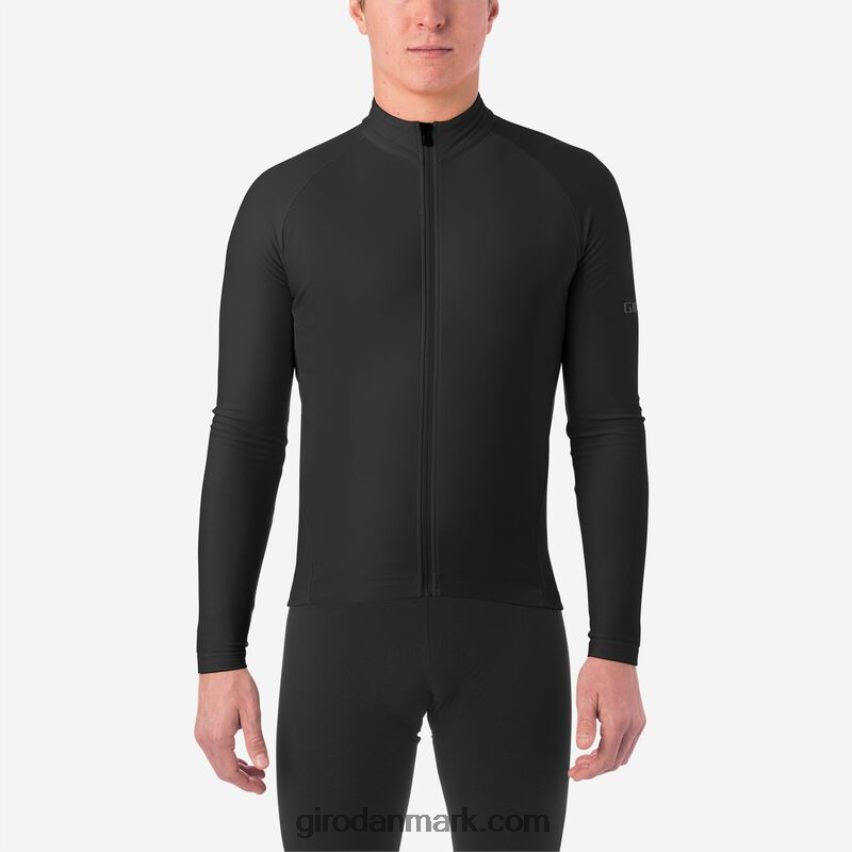 X4ZD8J144 Giro Mænd chrono termisk ls jersey sort