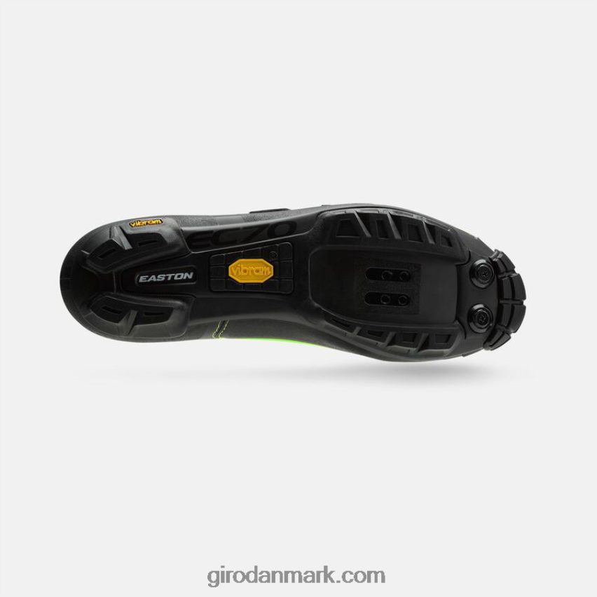 X4ZD8J1542 Giro unisex kode techlace sko lime/sort