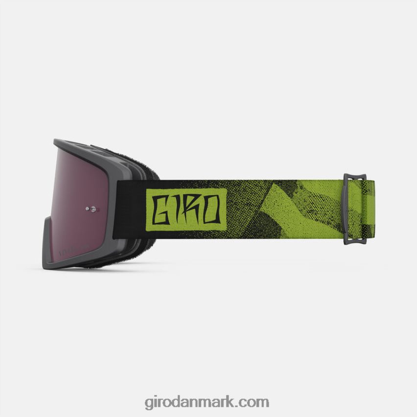 X4ZD8J224 Giro unisex blok mtb goggle med levende linse sort/ano lime