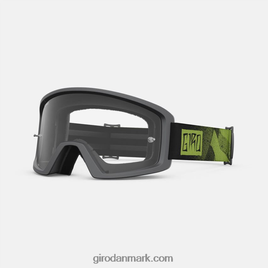 X4ZD8J224 Giro unisex blok mtb goggle med levende linse sort/ano lime