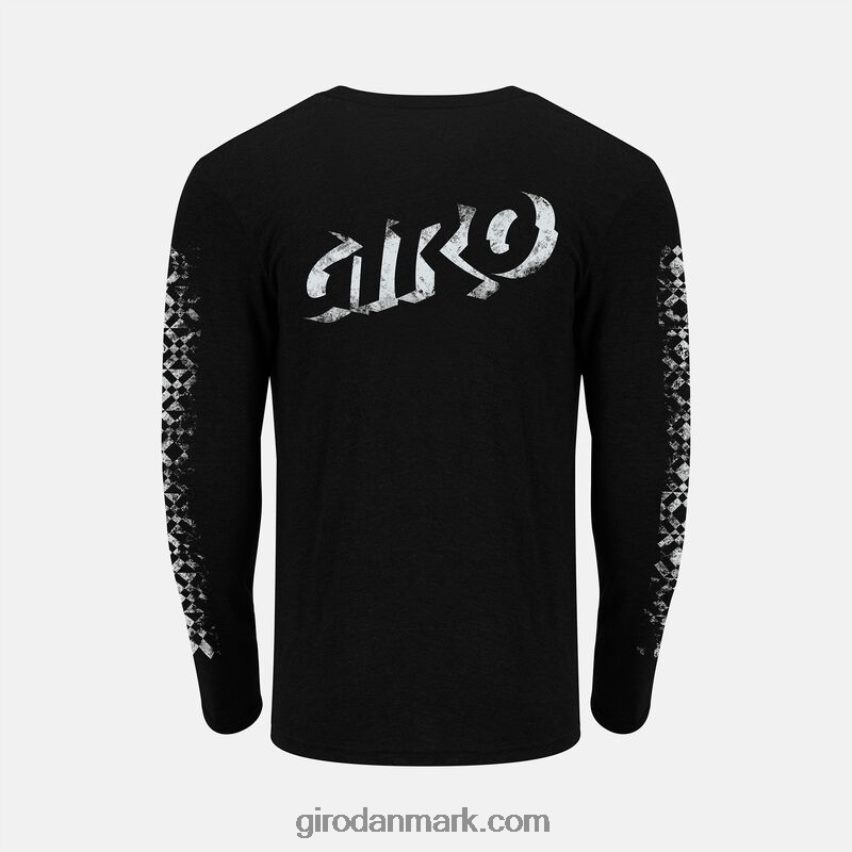 X4ZD8J246 Giro Mænd t-shirt - langærmet sort sintra
