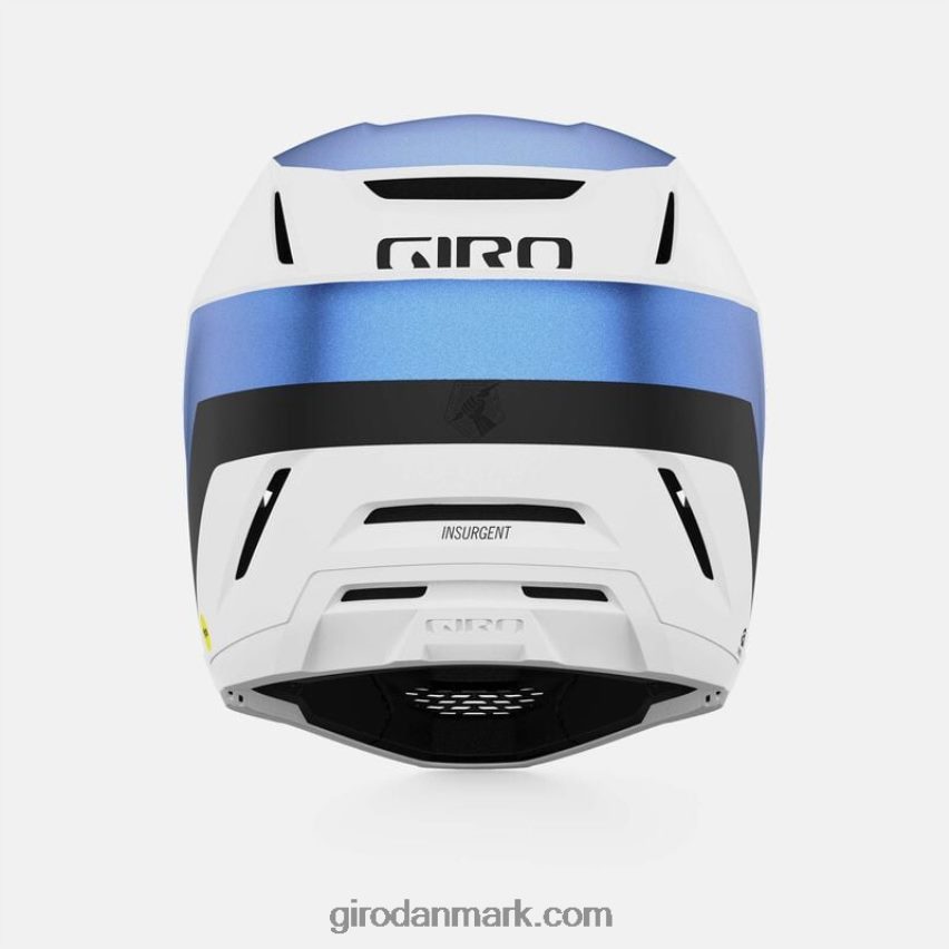 X4ZD8J263 Giro unisex oprørende sfærisk hjelm mat hvid/ano blå
