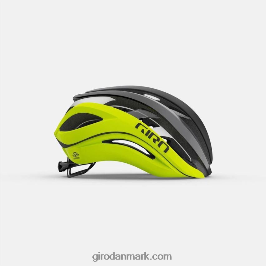 X4ZD8J267 Giro unisex æter sfærisk hjelm mat sort falmer/fremhæv gul