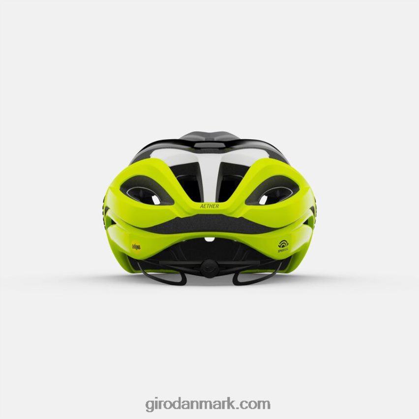 X4ZD8J267 Giro unisex æter sfærisk hjelm mat sort falmer/fremhæv gul