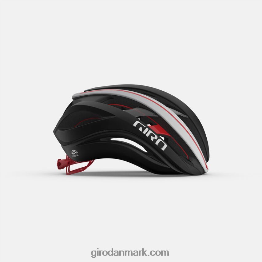 X4ZD8J268 Giro unisex æter sfærisk hjelm mat sort/hvid/lyserød