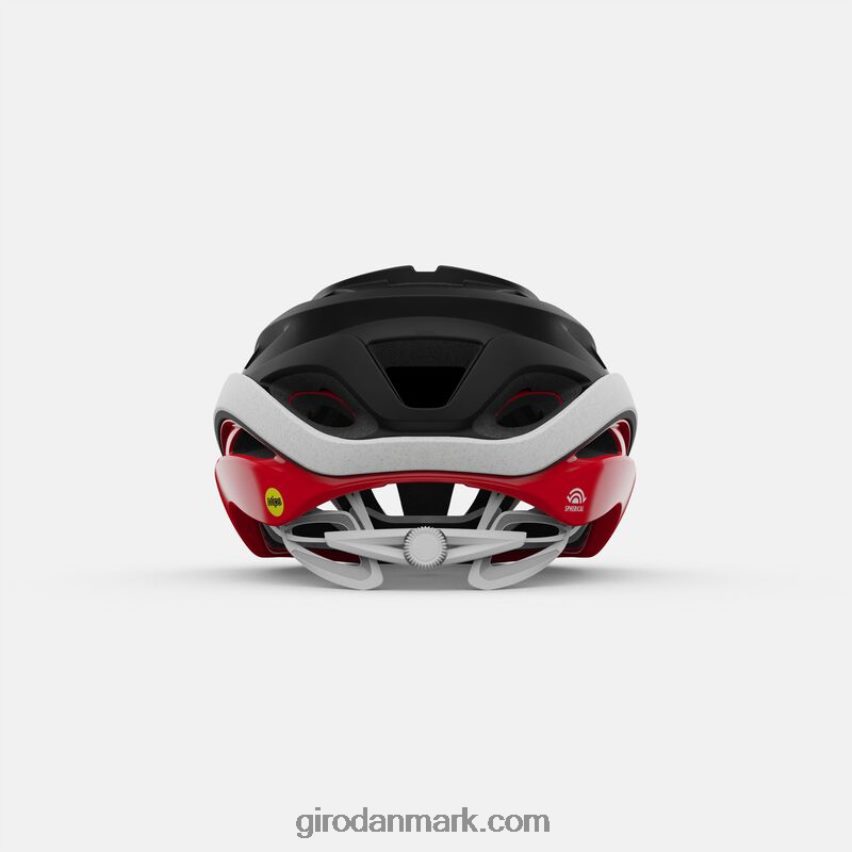 X4ZD8J278 Giro unisex helios sfærisk hjelm mat sort/rød