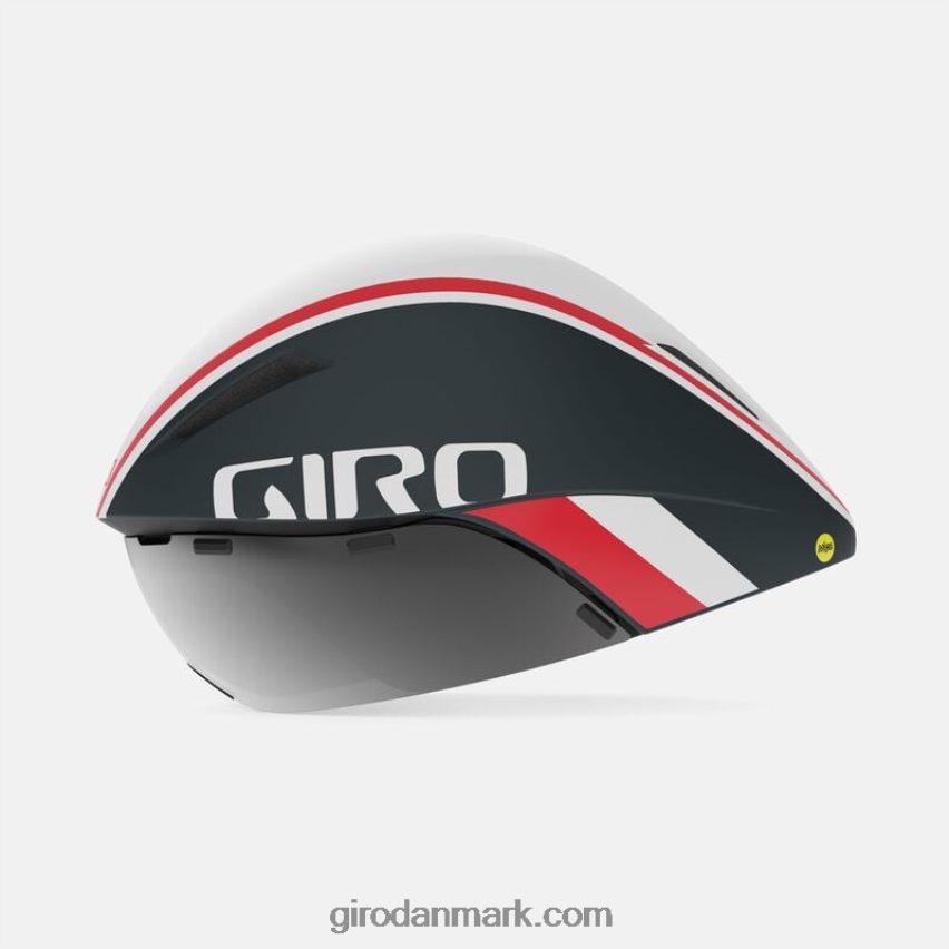 X4ZD8J311 Giro unisex aerohead mips hjelm mat portaro grå/hvid