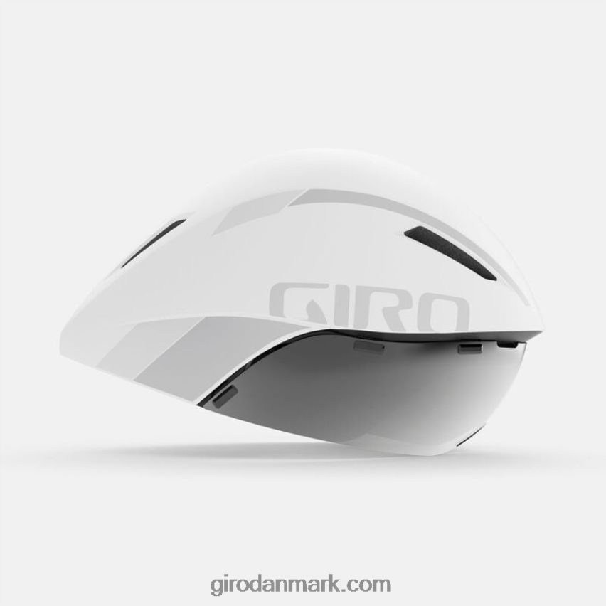 X4ZD8J312 Giro unisex aerohead mips hjelm mat hvid/sølv