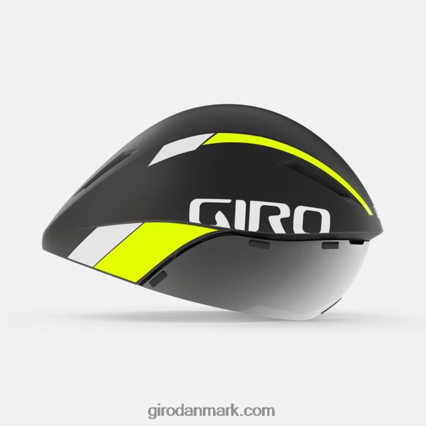 X4ZD8J33 Giro unisex aerohead mips hjelm mat sort falmer/fremhæv gul