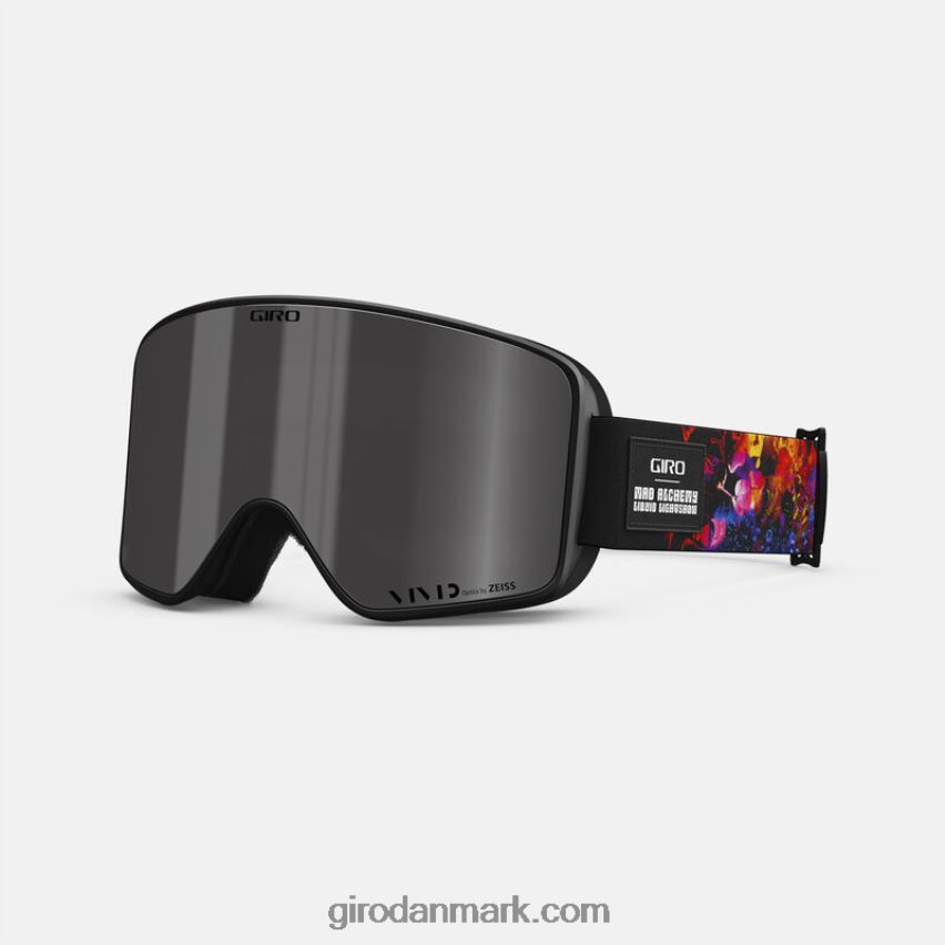 X4ZD8J338 Giro Mænd metodebrille sort/orange flydende lys