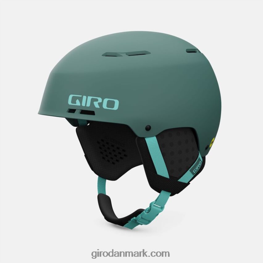 X4ZD8J430 Giro Mænd emerge sfærisk hjelm mat grå grøn/glasurblå