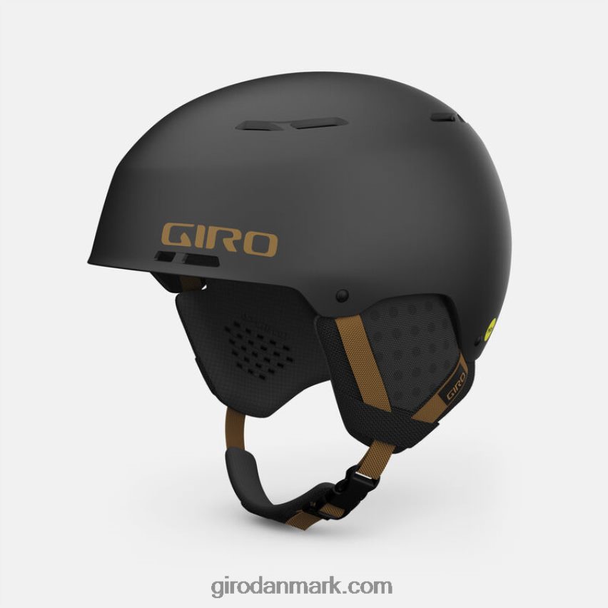 X4ZD8J432 Giro Mænd emerge sfærisk hjelm metallisk kul/tan