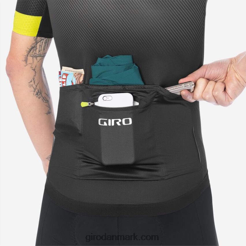 X4ZD8J440 Giro Mænd chrono pro trøje sort/kul overgang