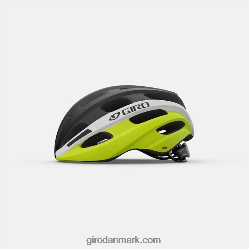 X4ZD8J559 Giro unisex isode mips hjelm mat sort falmer/fremhæv gul