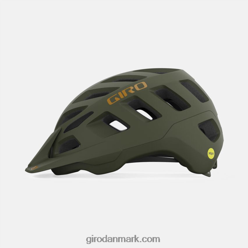 X4ZD8J629 Giro unisex radix mips hjelm mat stigrøn