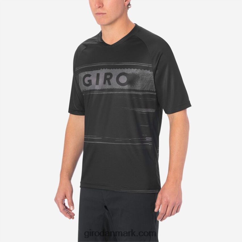 X4ZD8J674 Giro Mænd rusten jersey sort/kul hypnotisk