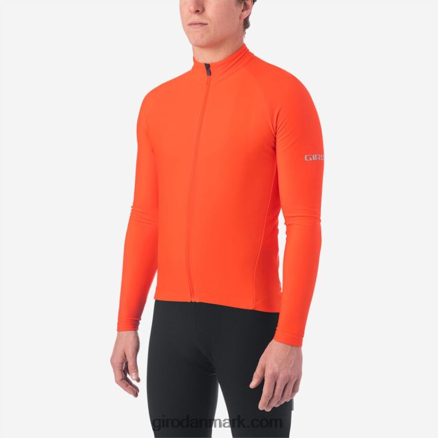 X4ZD8J707 Giro Mænd chrono termisk ls jersey vermillion