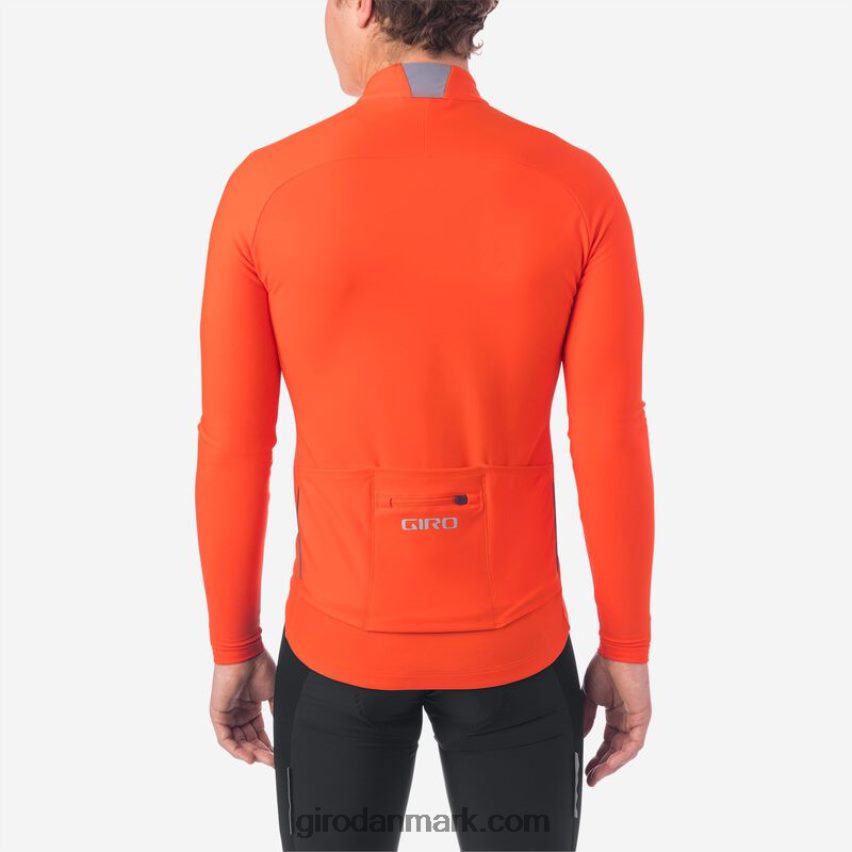 X4ZD8J707 Giro Mænd chrono termisk ls jersey vermillion