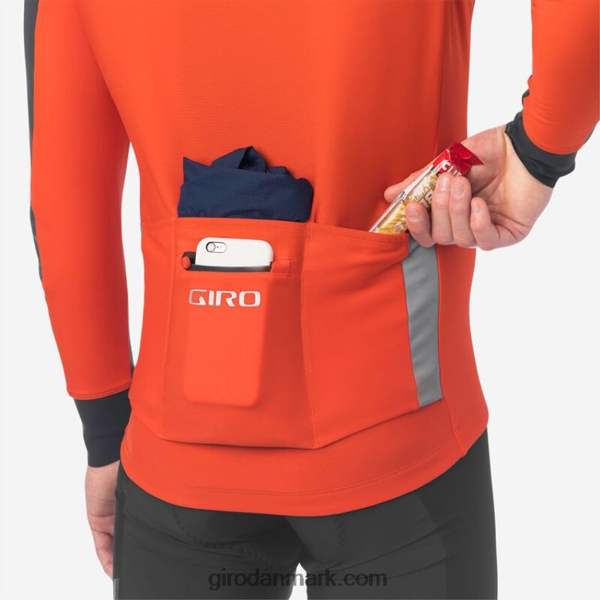X4ZD8J715 Giro Mænd chrono pro windbloc trøje vermillion