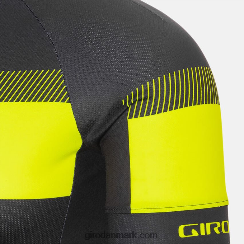 X4ZD8J723 Giro Mænd chrono sportstrøje sort/højlys gul sprint