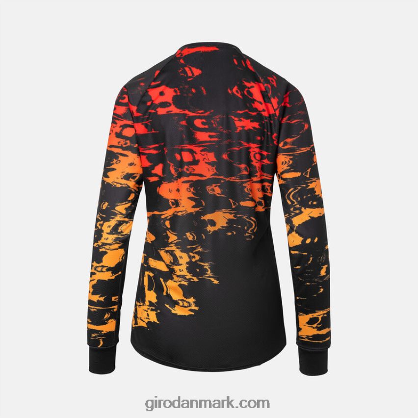 X4ZD8J730 Giro Kvinder roust ls trøje sort hyperglitch