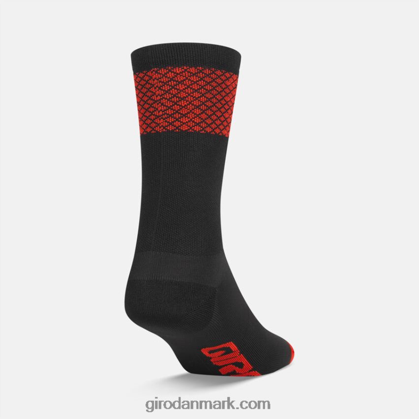 X4ZD8J789 Giro unisex comp racer høj taljesok sort/lyserød