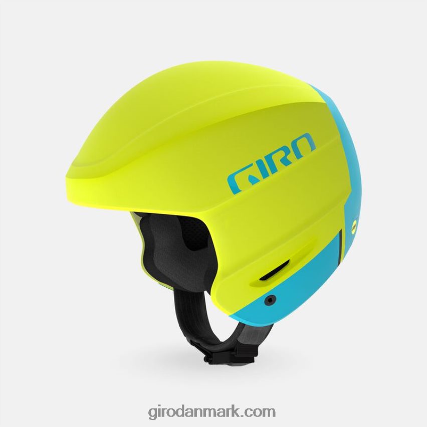X4ZD8J977 Giro Mænd avance sfærisk hjelm mat citron/isbjerg