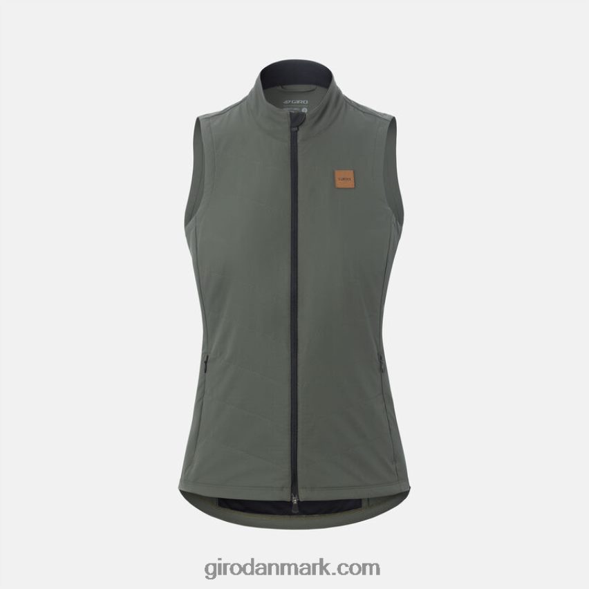 X4ZD8J1116 Giro Kvinder kaskade isoleret vest lyssti grøn