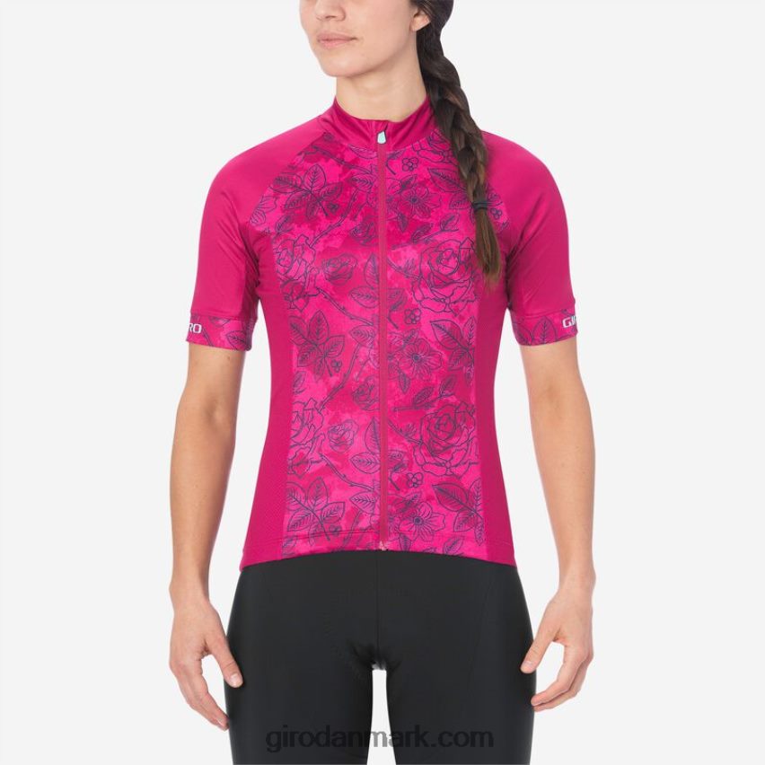 X4ZD8J1238 Giro Kvinder chrono sportstrøje lyserøde blomster