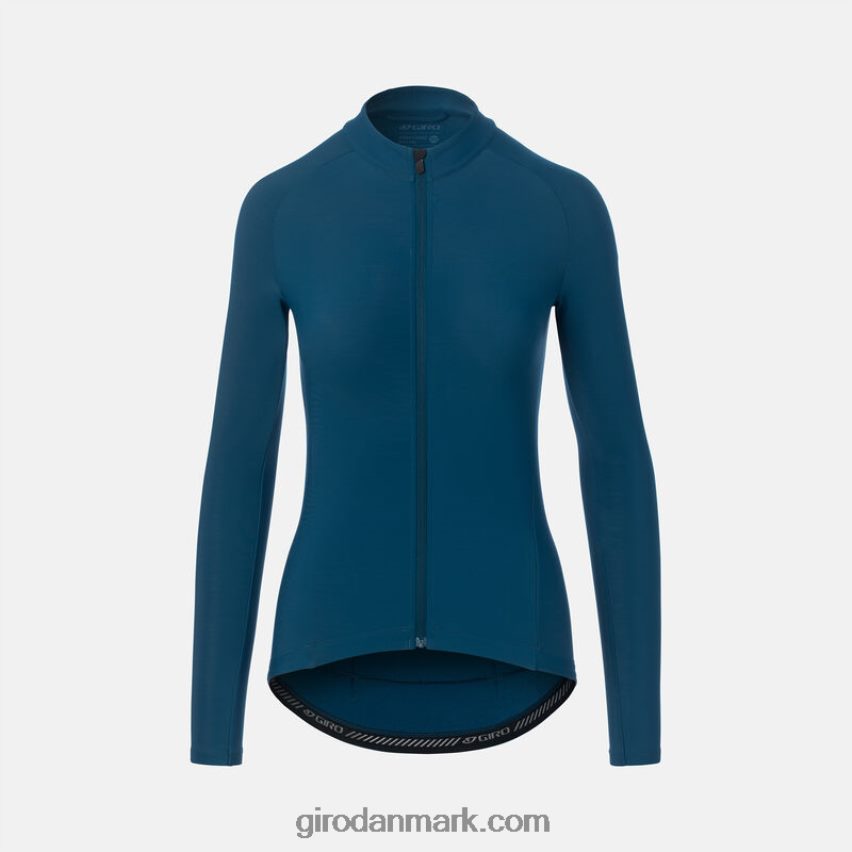 X4ZD8J1247 Giro Kvinder chrono termisk ls jersey havn blå