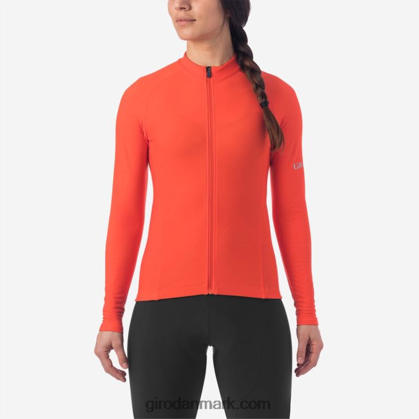 X4ZD8J1249 Giro Kvinder chrono termisk ls jersey vermillion