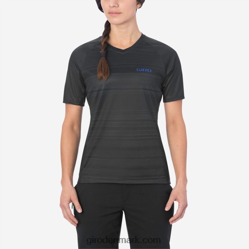 X4ZD8J1296 Giro Kvinder rusten jersey sorte streger