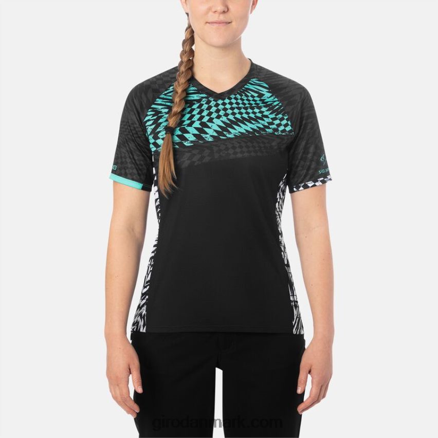 X4ZD8J1298 Giro Kvinder rusten jersey sort yasuda