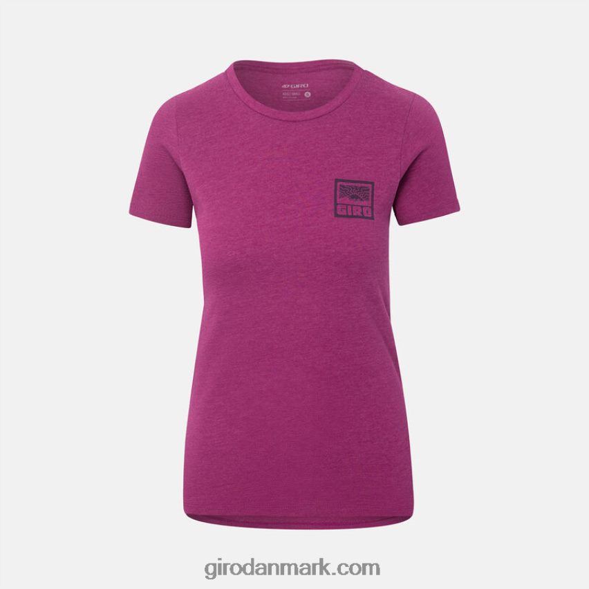 X4ZD8J1358 Giro Kvinder tech t-shirt - kortærmet urchin eventyr gitter