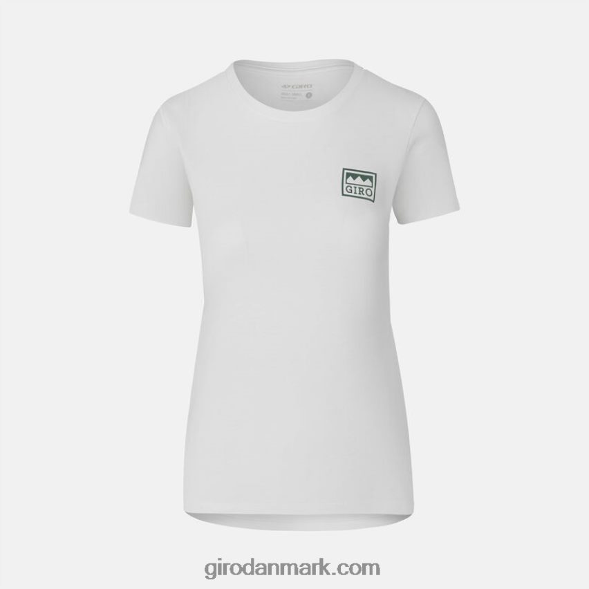 X4ZD8J1359 Giro Kvinder tech t-shirt - kortærmet hvide alper