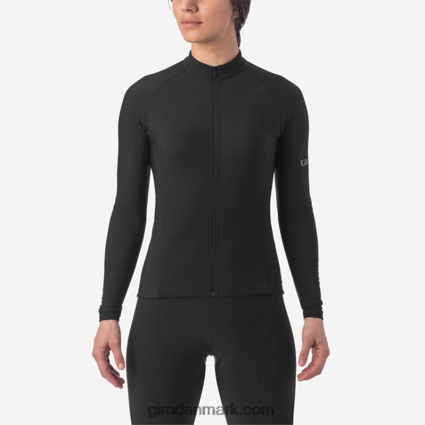 X4ZD8J697 Giro Kvinder chrono termisk ls jersey sort