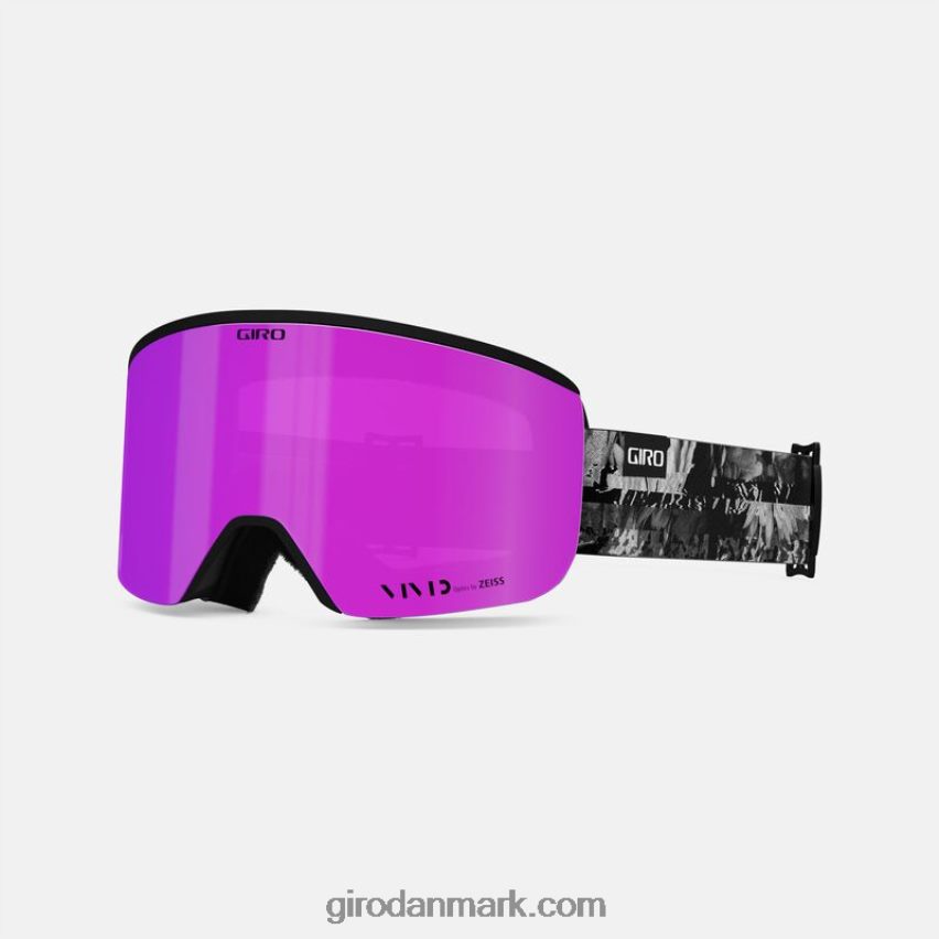 X4ZD8J1131 Giro Kvinder ella goggle sort & hvid blomst data mosh