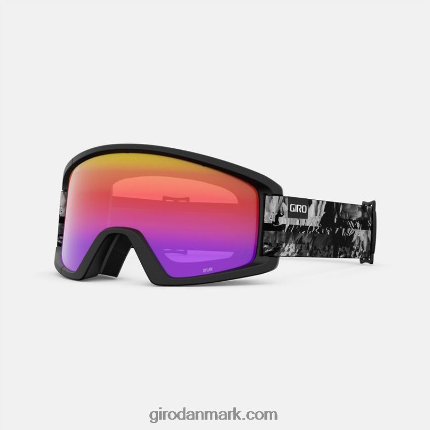 X4ZD8J1172 Giro Kvinder dylan goggle sort/hvid data mosh