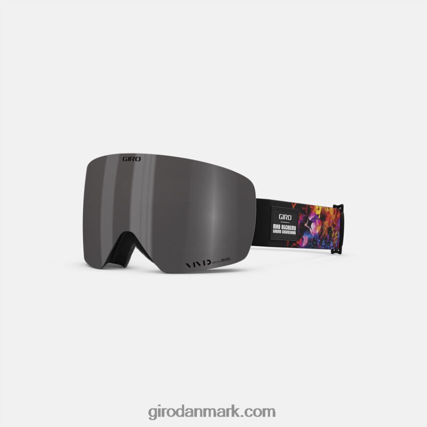 X4ZD8J296 Giro Kvinder contour rs goggle sort/grøngrøn flydende lys