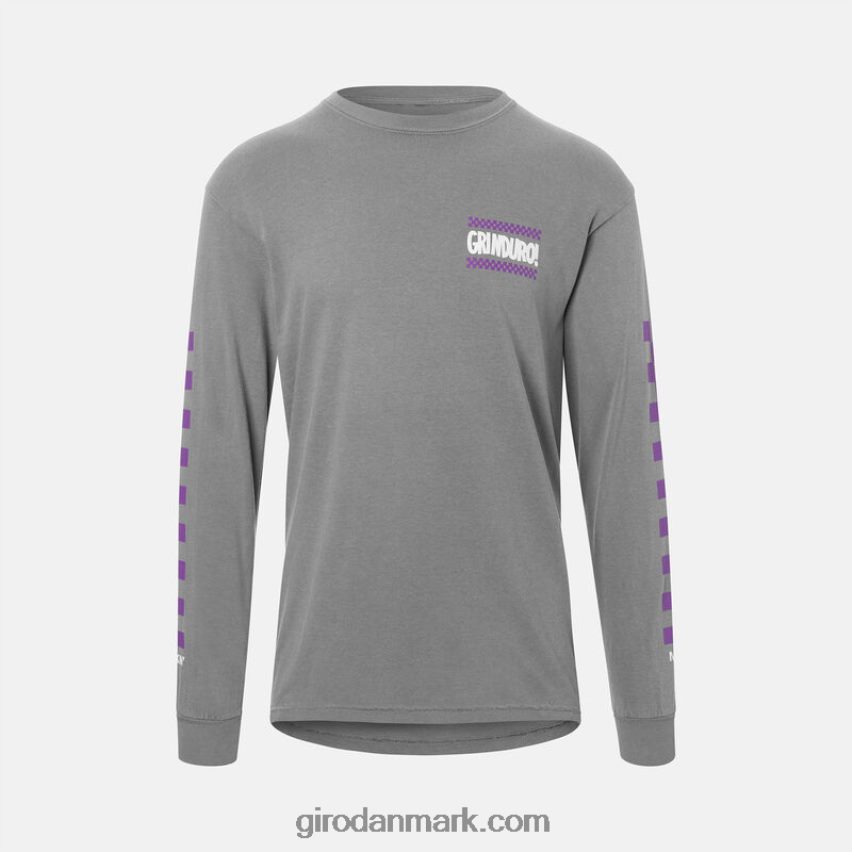X4ZD8J1034 Giro Mænd t-shirt - langærmet grinduro grå